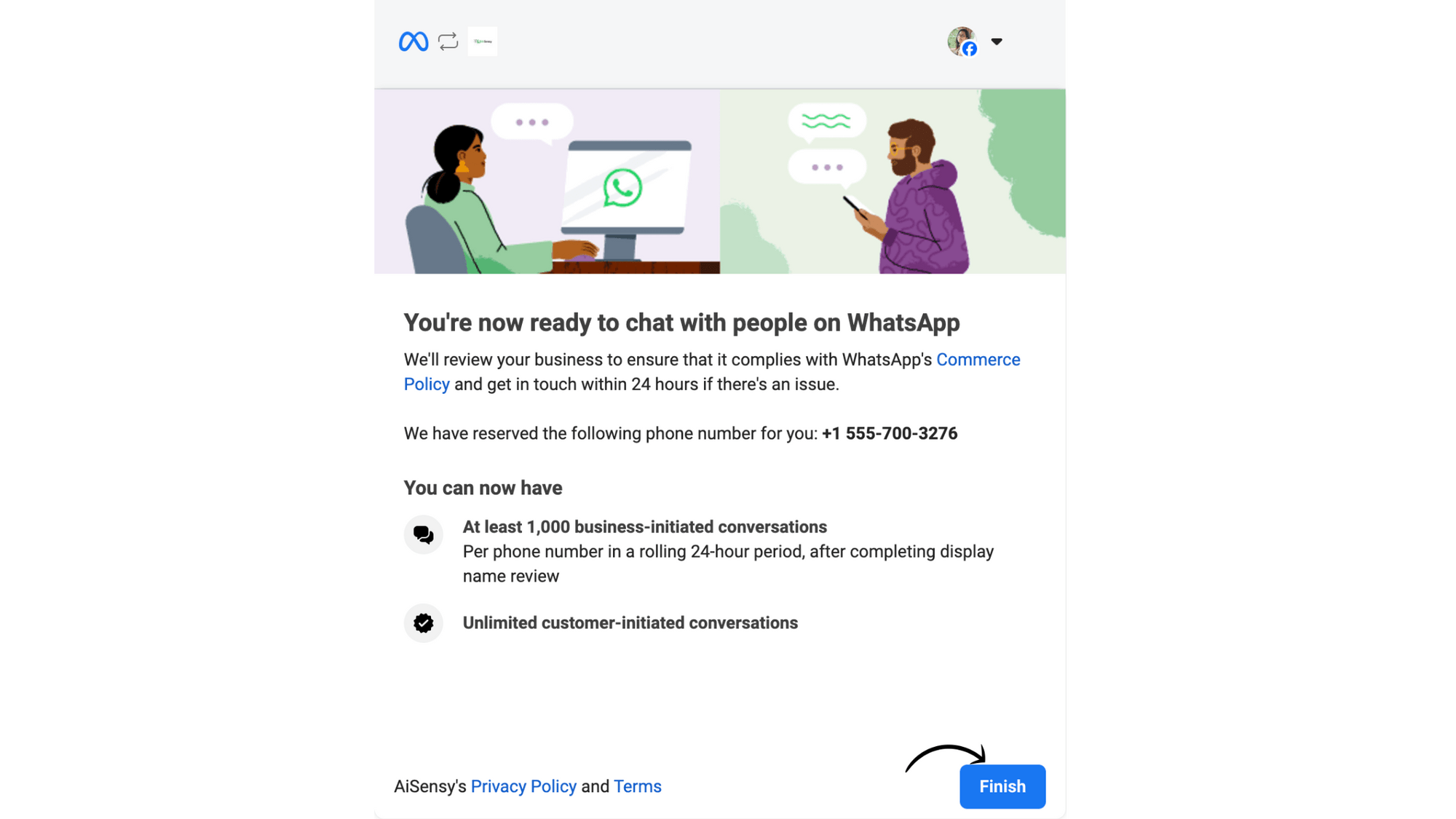 Your WhatsApp Business API Application is now under review.png