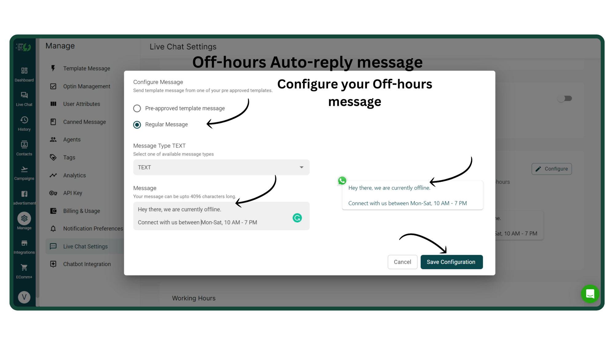 4. Configure Off-hours message.png