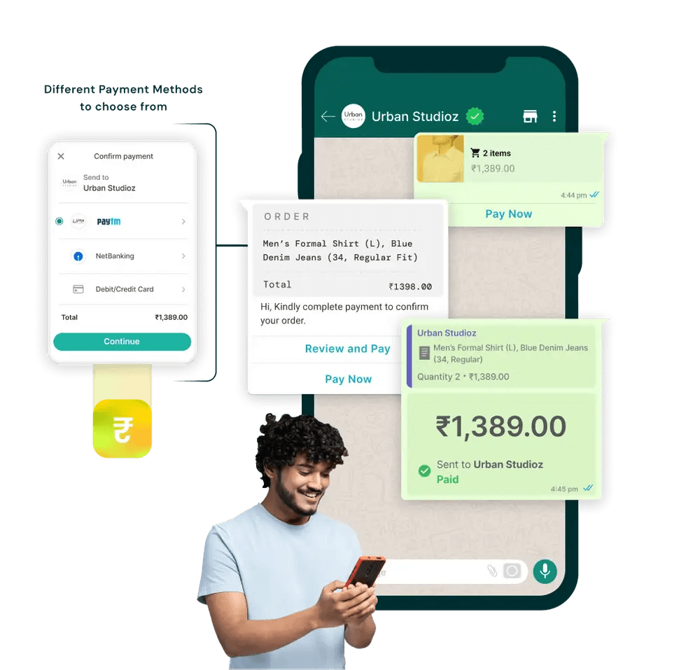 Payments on WhatsApp